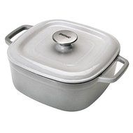 Bayou Classic 7722S Weathered Grey 4 Qt Casserole with Lid, Bayou Classic,Enameled Cast Iron