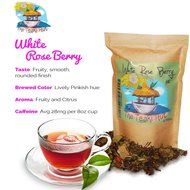 White Rose Berry 2 Ounce (30 Servings): Invigorating Acai Tea from TEAKI Hut, 3 Time Award Winners for Organic... N4