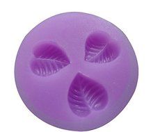 HSE NewlyDesign 3D Fondant Mold Silicone Sugar Mold Craft Molds DIY Leaf Cake Decorating Nice