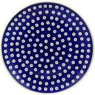 Ceramika Bona H0532C Polish Pottery Ceramic Plate Hand Painted, 10-Inch