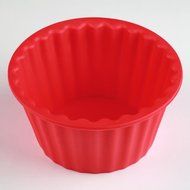 Gigamax(TM)1 set 3 Pack Big Silicone Cupcake Cake Mould Top Cupcake Bake Set Baking Mold N4