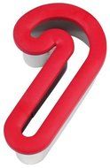Wilton Christmas Comfort Grip Cutter, Candy Cane (2 Pack)