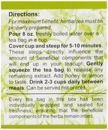 Salem Botanicals Herbal Tea, Chaga Tea, 20 Count, 1.06oz N4