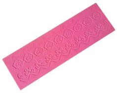 Beauty Clubs Cake Decoration Tool Rose lace Silicone Mould Lace Cupcake Mat N2