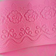 Beauty Clubs Cake Decoration Tool Rose lace Silicone Mould Lace Cupcake Mat N3