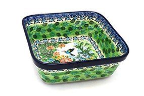 Polish Pottery Baker - Square - Unikat Signature - U3271