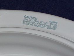 Corning Ware MW-12 Round Microwave Crisper Dish N2