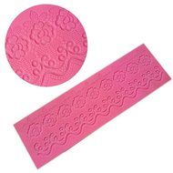 Beauty Clubs Cake Decoration Tool Rose lace Silicone Mould Lace Cupcake Mat N5