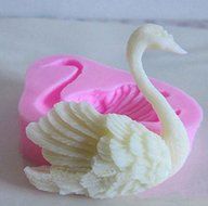 Silicone Mold 3D swan Fondant Cake Decorating Tools