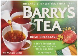 Barry's Irish Breakfast Tea, 80 Count Tea Bag N6