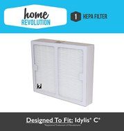 Idylis B Hepa Home Revolution Brand Air Purifier Filter; Replacement Made To Fit Idylis IAP-10-125, IAP-10-150... N2