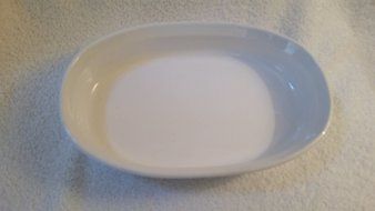 Corning Ware French White Oval 700 Ml Casserole Baking Dishes No Lid