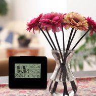 DYKIE RS8730E3 Wireless Weather Station with Blue Backlight LCD Screen,Indoor Outdoor Temperature and Humidity... N5
