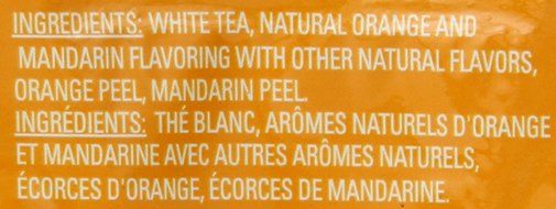 FLAVIA Tea, White with Orange, 20-Count Fresh Packs (Pack of 5)