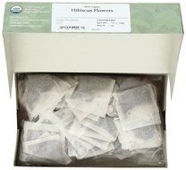 Davidson's Tea Hibiscus Flower, 100-Count Tea Bags N71