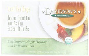 Davidson's Tea Hibiscus Flower, 100-Count Tea Bags N95
