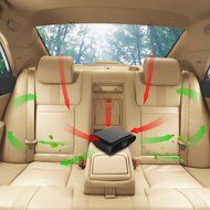 Car Air Purifier,Air Ionizer,Ozone Generator Purifier,True Hepa Filter, Remove Cigarette Smoke,Dust, Bacteria,... N7