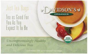 Davidson's Tea Hibiscus Flower, 100-Count Tea Bags N123