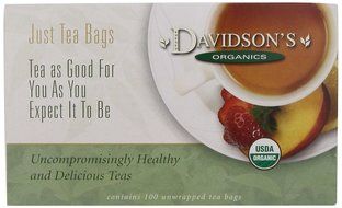 Davidson's Tea Hibiscus Flower, 100-Count Tea Bags N126
