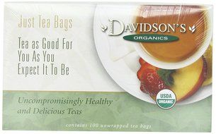 Davidson's Tea Hibiscus Flower, 100-Count Tea Bags N131
