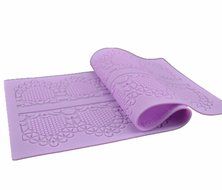 Freedi MJ-LFM-203 Silicone Side Lace Mat Mold Cake Decoration Tool Beautiful Fondant Chocolate Baking Mould N2