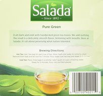 Salada All Natural 100% Green Tea : 40 Tea Bags N2
