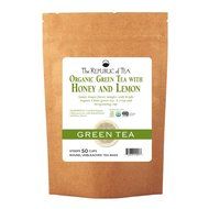 The Republic Of Tea Organic Turmeric Ginger Green Tea, 50 Tea Bags, Gourmet Green Tea And Turmeric Tea