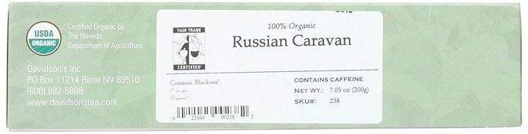 Davidson's Tea Hibiscus Flower, 100-Count Tea Bags N156