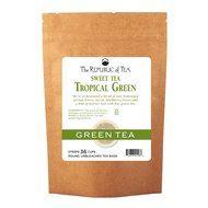 The Republic Of Tea Sweet Tea Tropical Green Tea, 36 Tea Bags, Exotic Fruit Tea With Naturally Sweet Herbs N5