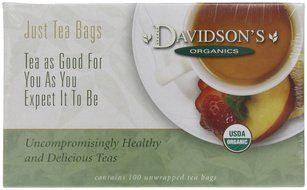 Davidson's Tea Hibiscus Flower, 100-Count Tea Bags N195