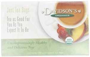 Davidson's Tea Hibiscus Flower, 100-Count Tea Bags N205
