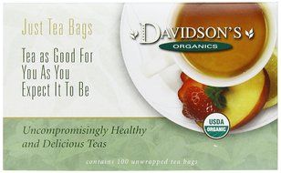 Davidson's Tea Hibiscus Flower, 100-Count Tea Bags N211