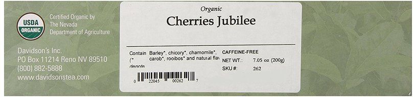 Davidson's Tea Hibiscus Flower, 100-Count Tea Bags N212
