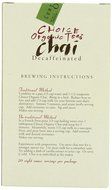 Choice Organic Decaf Chai, 2.1 Ounce N5