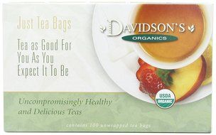Davidson's Tea Hibiscus Flower, 100-Count Tea Bags N259