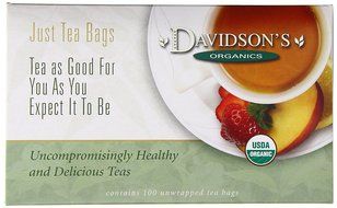 Davidson's Tea Hibiscus Flower, 100-Count Tea Bags N279