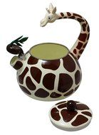 JustNile Enamel Animal Whistling Kettle - Giraffe N5