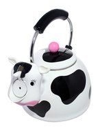 JustNile Enamel Animal Whistling Kettle - Giraffe N8
