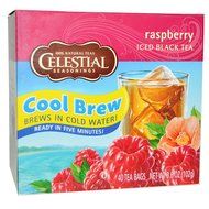 CELESTIAL SEASONINGS TEA COOL BREW RASPBRY, 40 BG N3