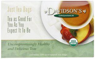 Davidson's Tea Hibiscus Flower, 100-Count Tea Bags N299