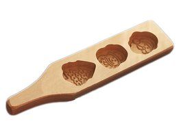 Woody Exquisite Carving Baking Molds Dessert Baking Cutter-F N2