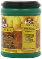 Folgers Flavors Hazelnut Decaffeinated Ground Coffee, 11.5-Ounce Tubs (Pack of 6) N2
