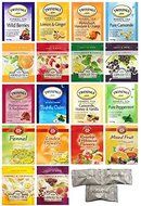 Twinings, Ahmad, Teekanne Variety Herbal Tea Pack. (36 count). Includes Our Exclusive HolanDeli Chocolate Mints. N2