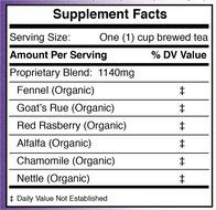 Herb Lore Organic Nursing Tea - Loose Leaf - Naturally Increase Breastmilk Supply While Helping Calm Baby's Tummy N3
