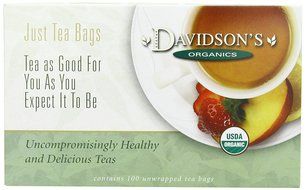 Davidson's Tea Hibiscus Flower, 100-Count Tea Bags N312