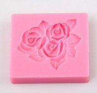 HSE 3D Flower Rose Silicone Cake Mold Soap Molds Fondant Cake Decorating Tools Chocolate Mould Kitchen Baking... N2