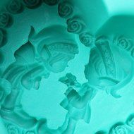 Lovely Angel Silicone Handmade Soap Mold Fondant Cake Mould