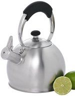 Creative Home 72221 Galaxy Stainless Steel Whistling Tea Kettle, 2.6-Quart