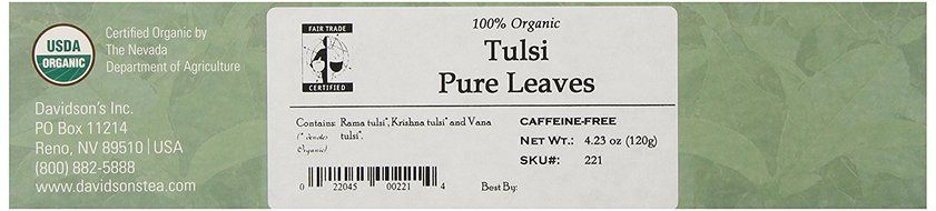Davidson's Tea Hibiscus Flower, 100-Count Tea Bags N340