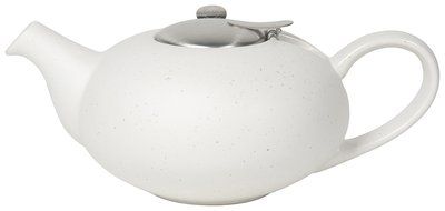 Now Designs London Pottery 4 Cup Pebble Teapot, Blue Flecks